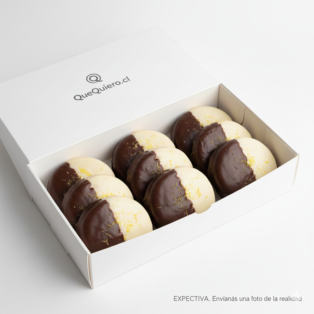 Black and White Cookies (Pack de 6) – El Clásico de NYC "a la chilena"