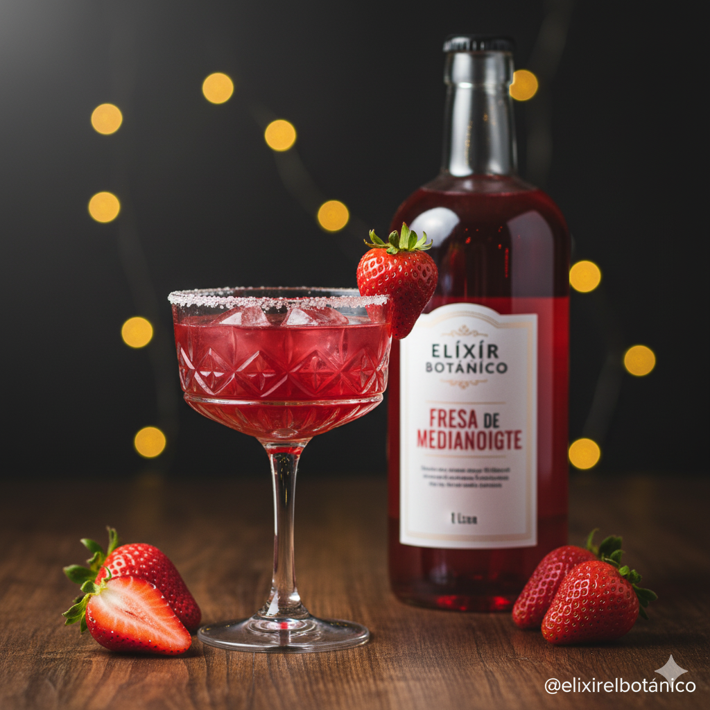 Fresa de Medianoche (Vodka con Frutilla)