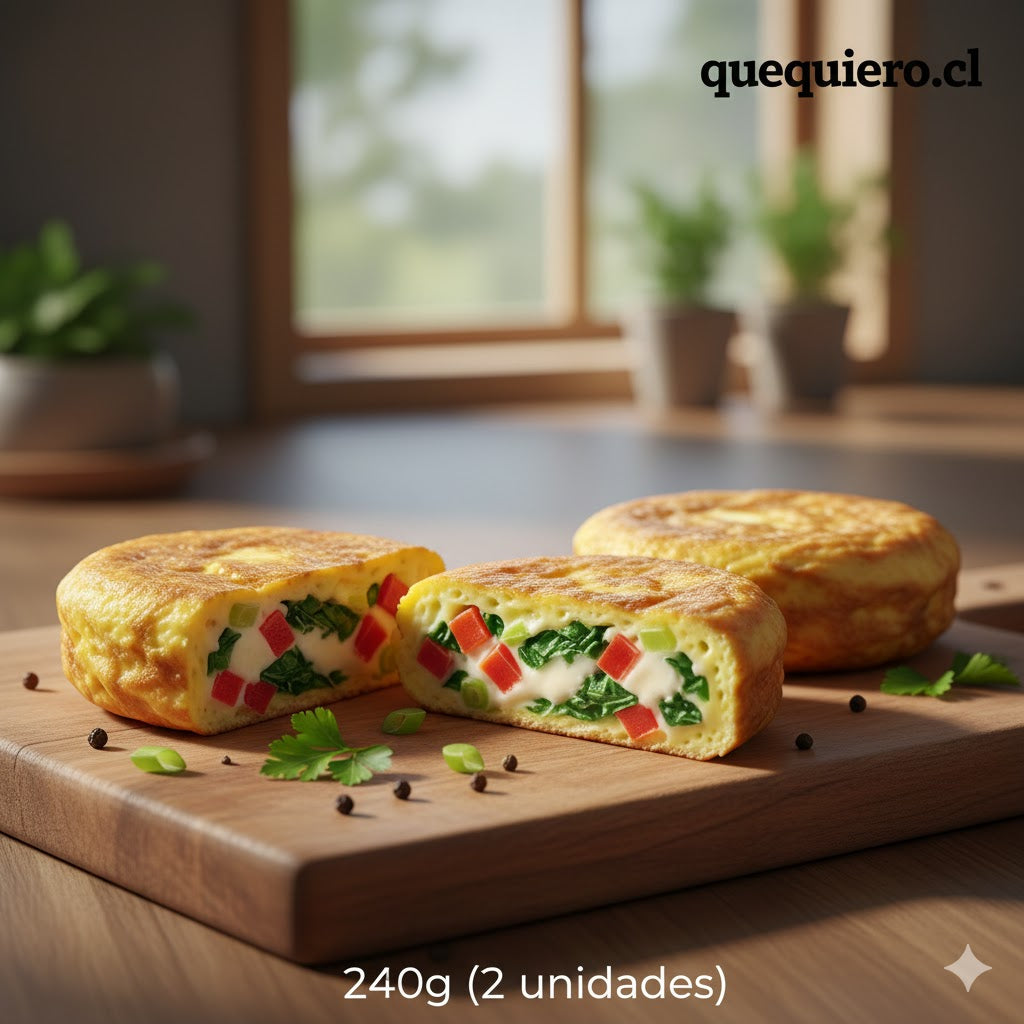 Tortillas Pro del Huerto (Desayuno de Campeones)