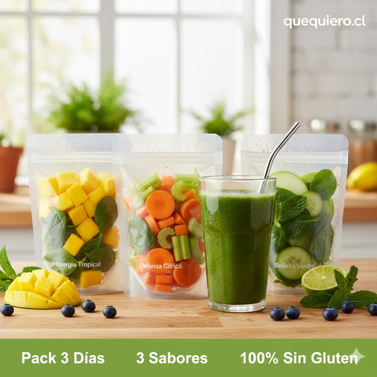 Mini Pack "Éxito Verde" (3 Sabores / 3 Porciones)