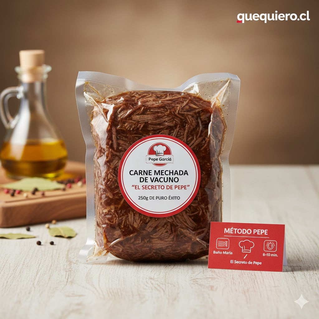 Carne Mechada de Vacuno "El Secreto de Pepe"