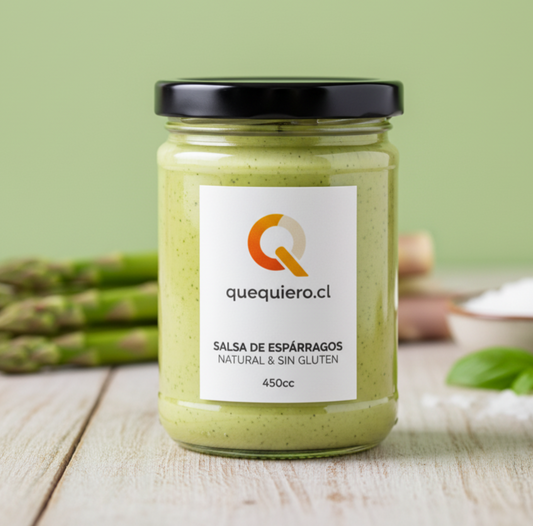 Salsa de Espárragos Natural y Sin Gluten