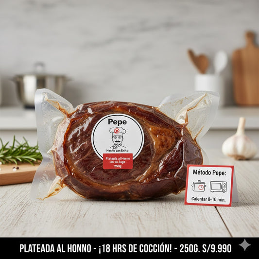 Plateada al Horno en su Jugo (Cocción Lenta)
