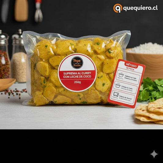 Pollo al Curry con Leche de Coco & Especias Orientales