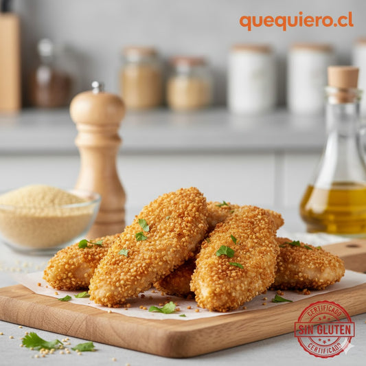 Pollo Crispy de Quinoa (Gluten-Free)