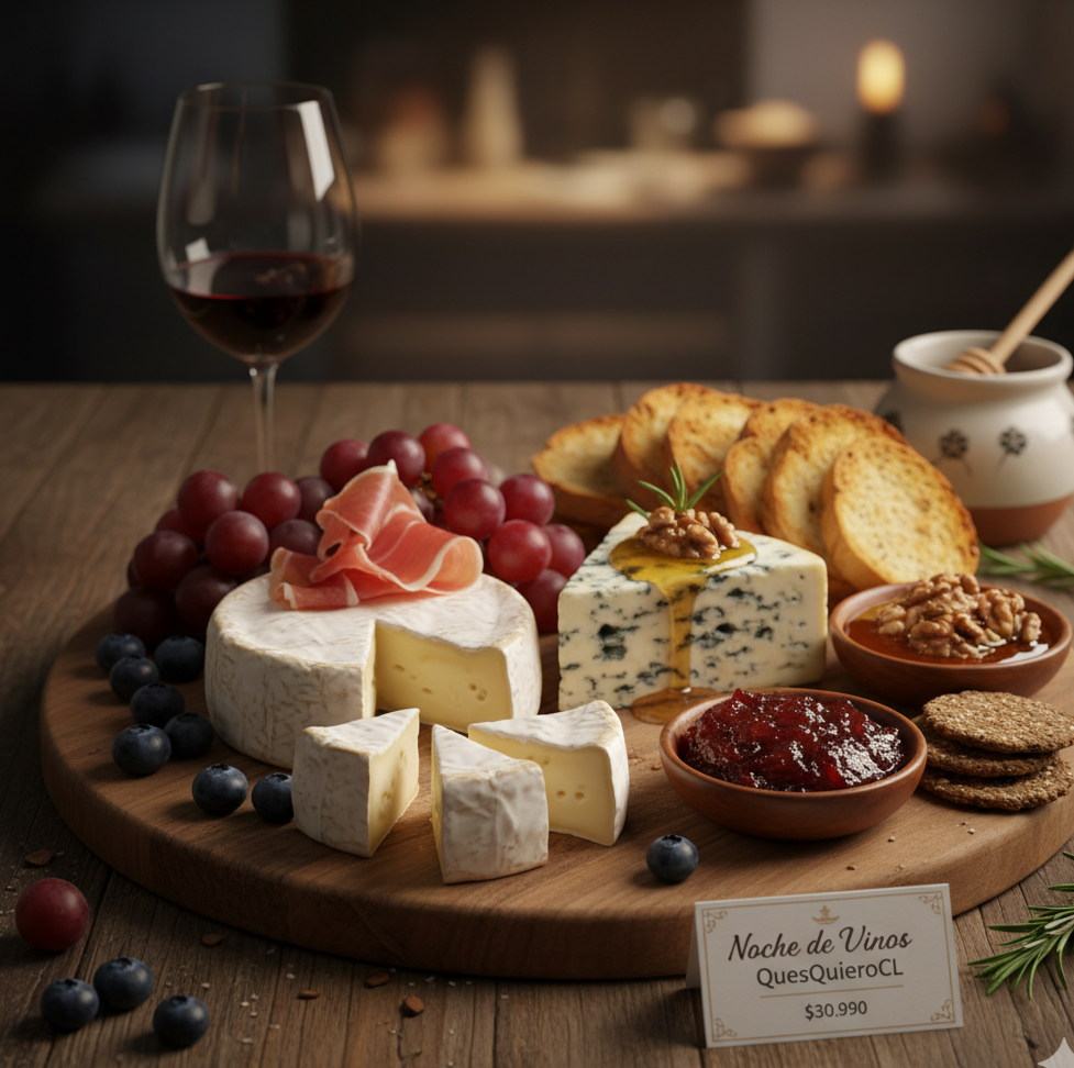 Tabla Noche de Vinos